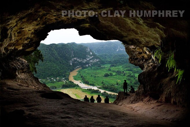 Cave near the town of Utuado Puerto Rico photo Clay Humphrey
