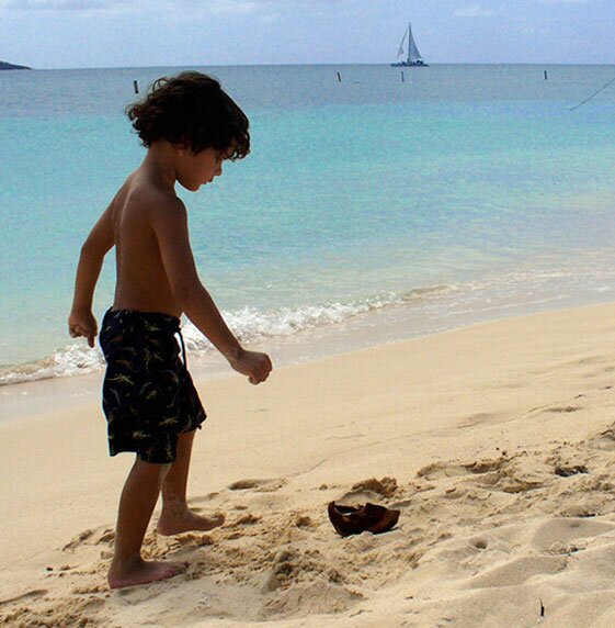 Puerto Rico's most beautiful beach on Icacos Island