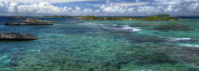the offshore reefs between Icacos backside and ratones