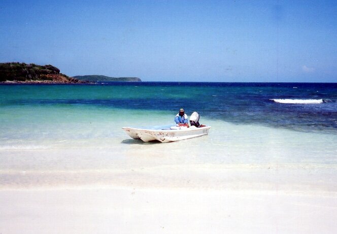 Orchid Beach or Playa La Plata on Vieques