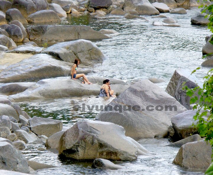 Rio Blanco a favorite place to wet your feet