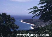 Looking down on Punta Tuna lighthouse in Puerto Rico